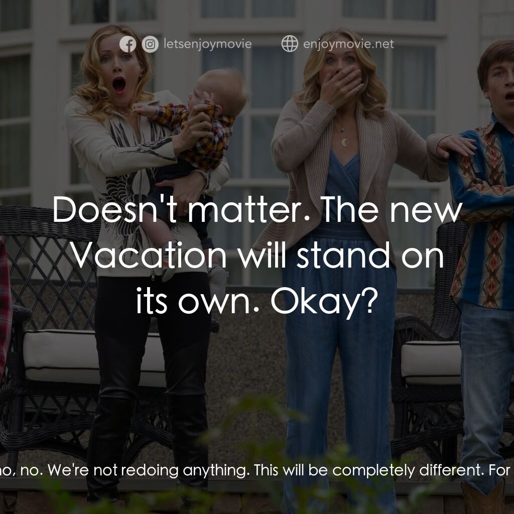 全家玩到趴電影對白：Rusty Griswold:  My trip to Walley World when I was a kid was the best time I eve