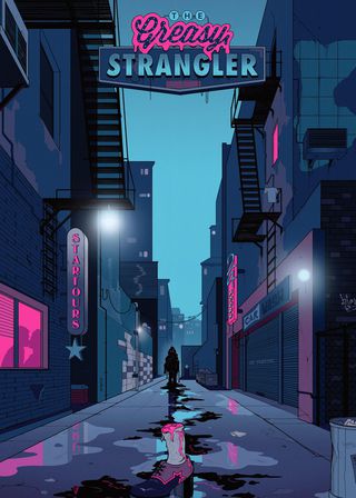 《油膩兇手》電影海報