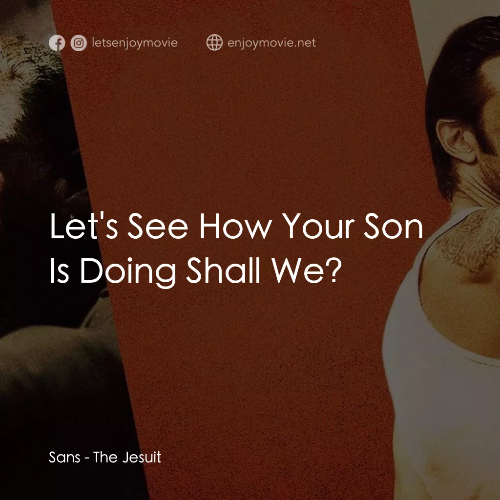 《終極聖徒》經典台詞：Sans: Let's See How Your Son Is Doing Shall We ...