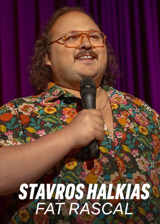 《Stavros Halkias：胖惡人》電影海報