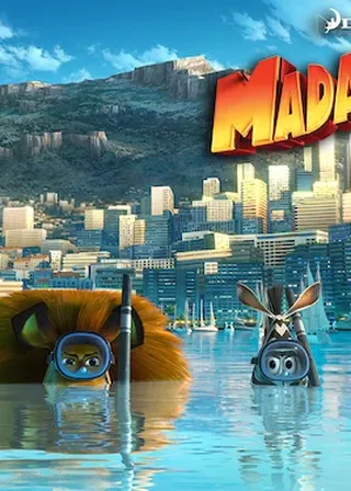 《馬達加斯加 3：歐洲大圍捕》電影海報