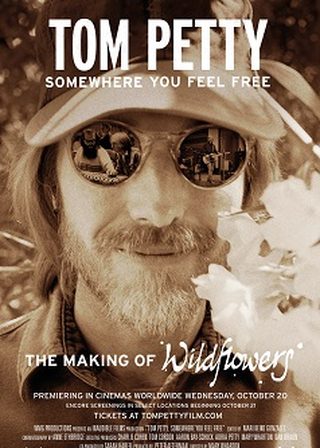 《Tom Petty: Somewhere You Feel Free》電影海報