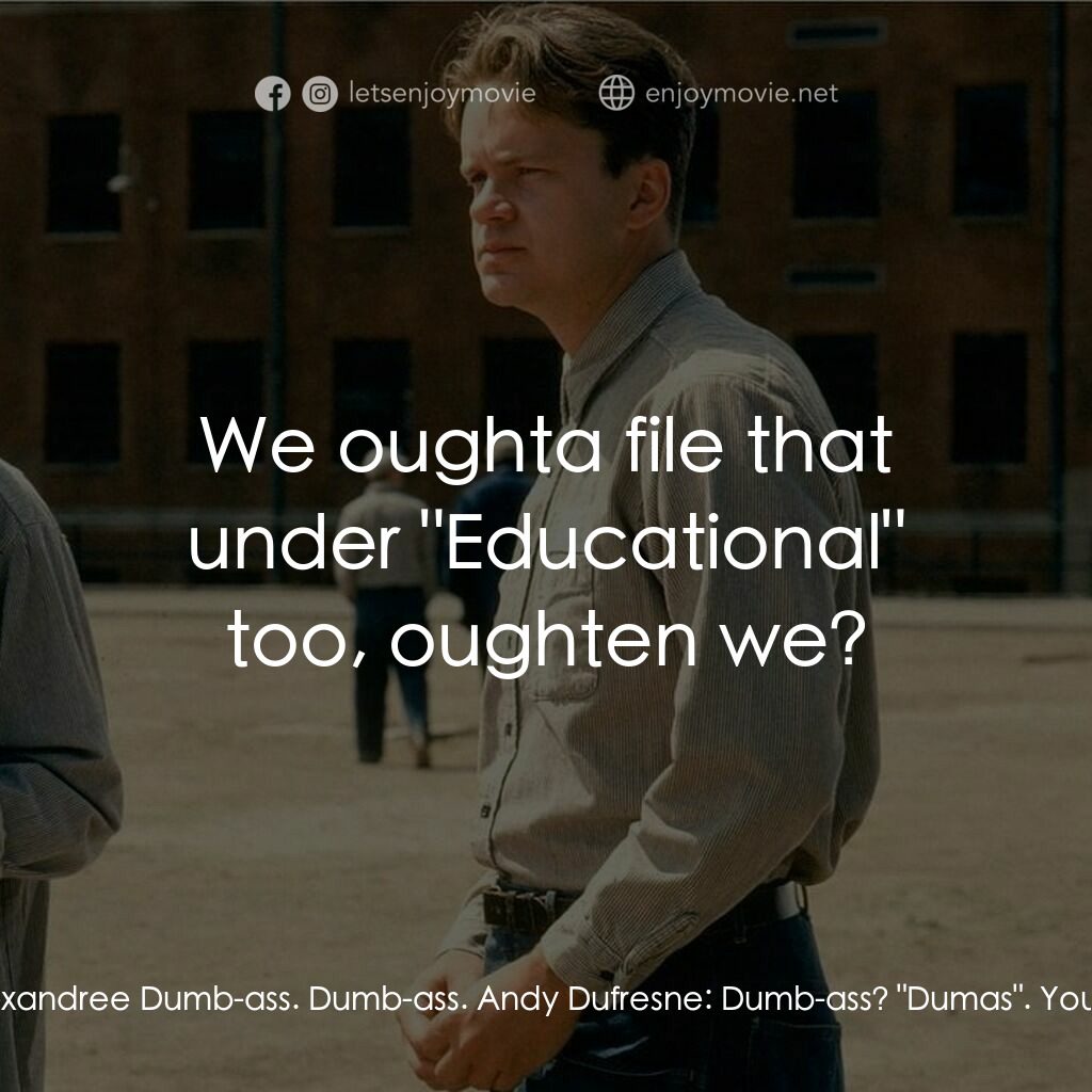 刺激 1995電影對白：Heywood:  The Count of Monte Crisco... Floyd:  That's 