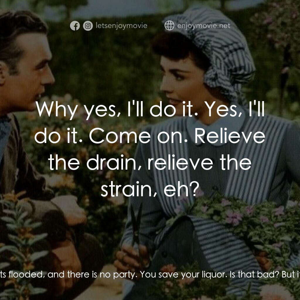 佳偶天成電影對白：Adam Belinski:  What if the thing does go wrong. Let's assume the whole place get