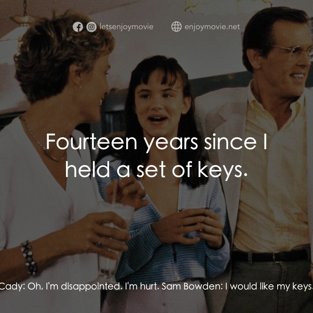 恐怖角電影對白：Sam Bowden:  Max Cady:  Free as a bird, apparently. You go wherever you want with