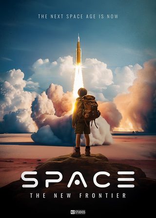 《Space: The New Frontier》電影海報