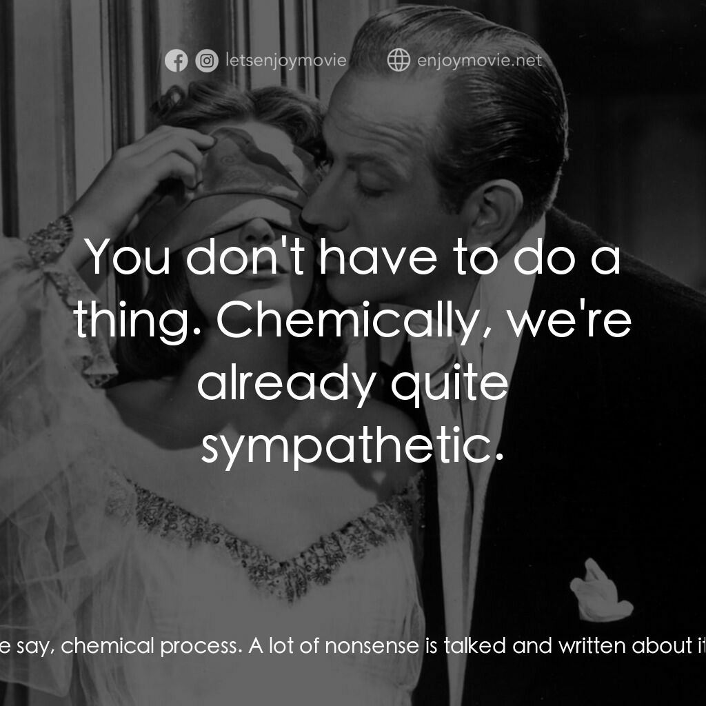 蘇俄艷史電影對白：Leon:  Ninotchka, tell me, you're so expert on things, can it be that I'm falling