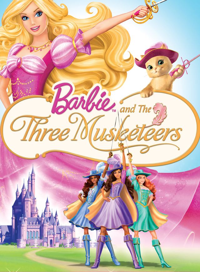 芭比公主三劍客電影海報