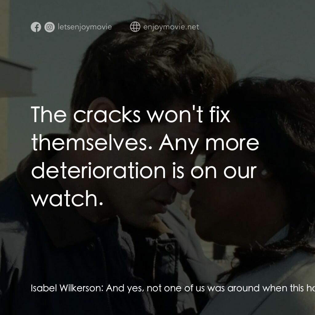 《美國不平等的起源》經典台詞：Isabel Wilkerson:  And yes, not one of us was arou ...