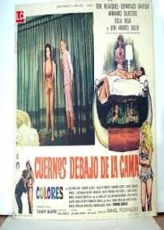 《Cuernos debajo de la cama》電影海報