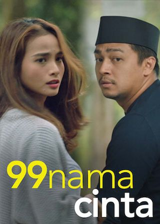 《99 Nama Cinta》電影海報