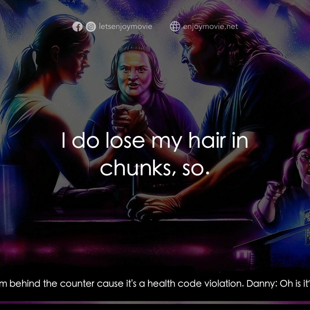 《金臂》經典台詞：Melanie:  I do need you to get out from behind the ...