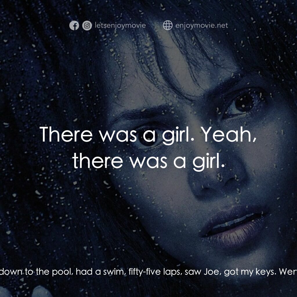 鬼影人電影對白：Pete:  Miranda, what's the last thing you remember? Miranda:  I remember Chloe. I