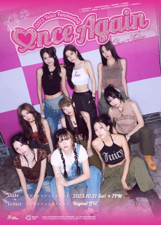 《Beyond Live - 2023 TWICE FANMEETING 〈ONCE AGAIN〉》電影海報