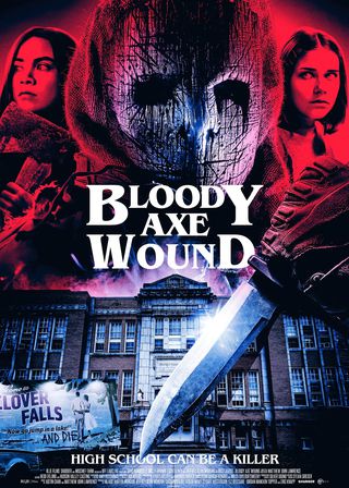 《血淋淋的斧傷》電影海報
