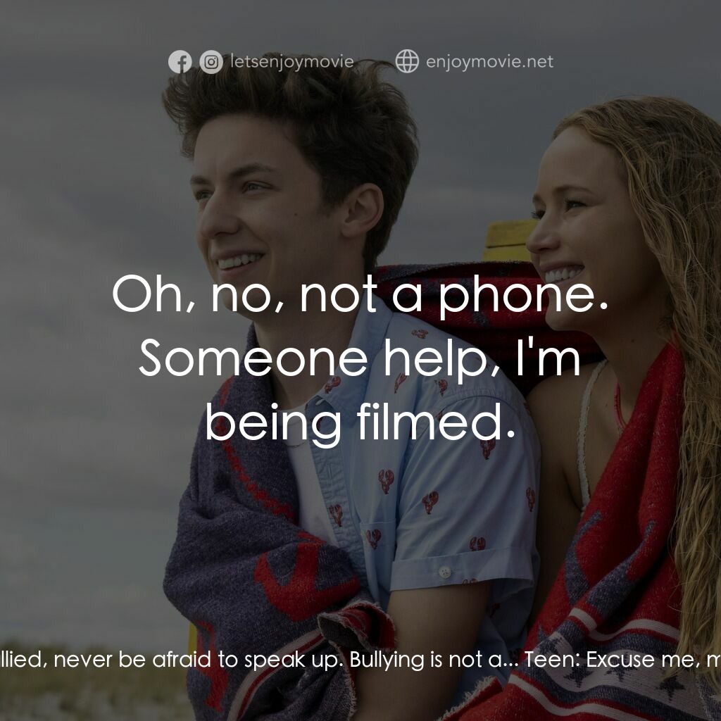 調教你處男電影對白：Teen:  Yo, yo, what's going on, you guys? It's your boy, Cameron B. We are kickin