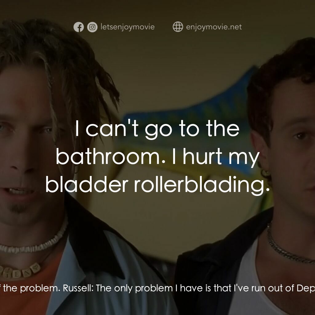 Bio-Dome電影對白：Monique:  Mom! Can you please tell your love slave that if he's not part of the s