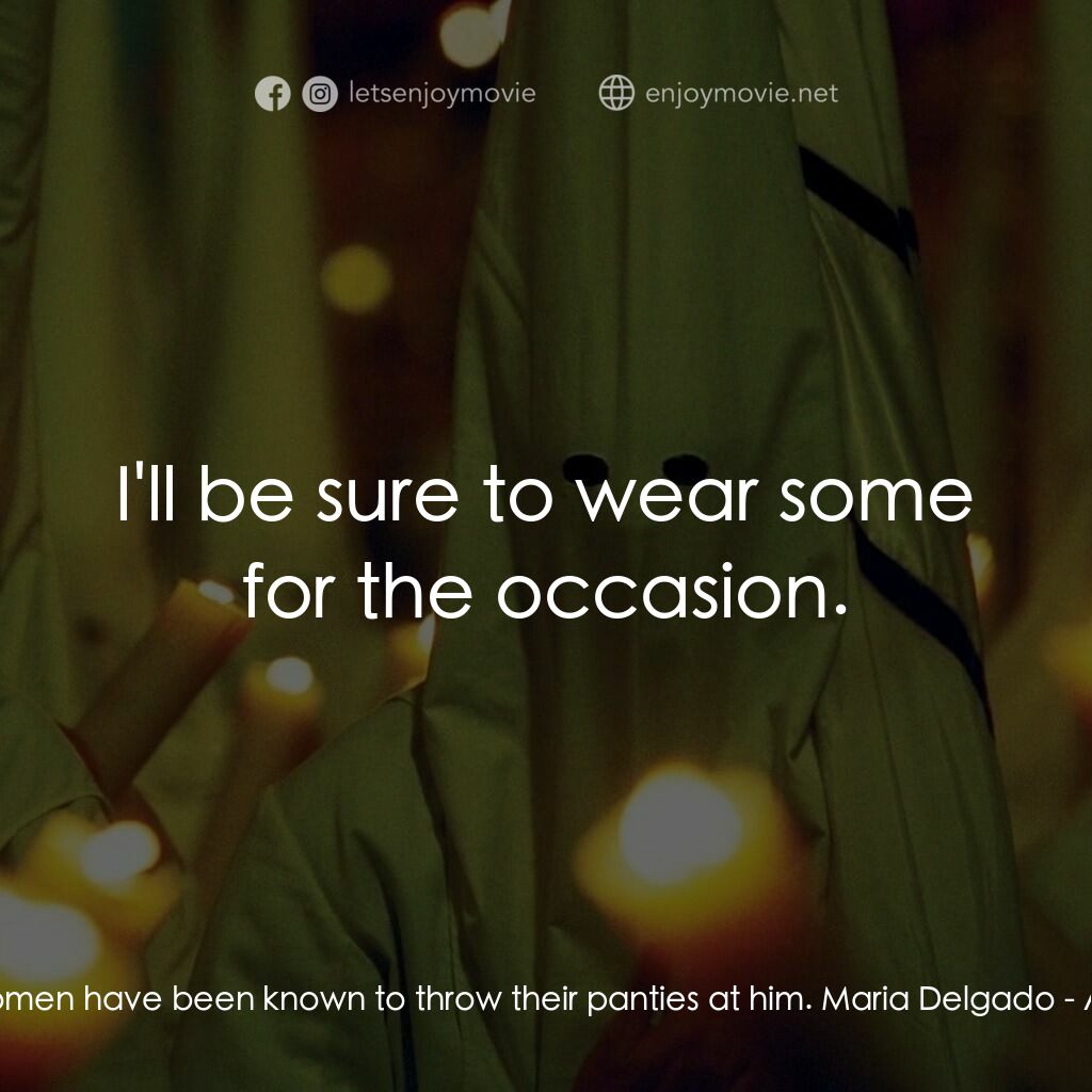 《七日血》經典台詞：Quemada:  Women have been known to throw their pan ...