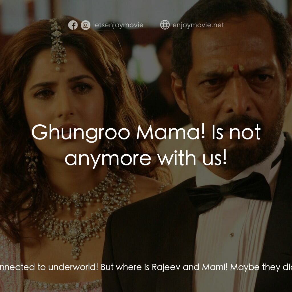 我女神來自黑幫電影對白：Pandit:  This has to happen! He was connected to underworld! But where is Rajeev 