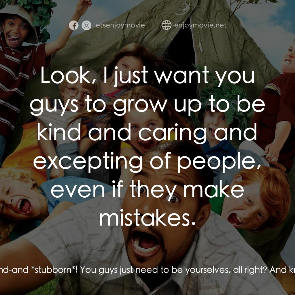 奶爸集中營電影對白：Charlie Hinton:  Let me tell you a little something about being tough, OK? Being 