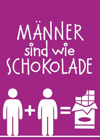 《Männer sind wie Schokolade》電影海報