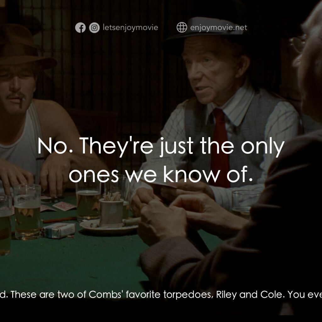 刺激電影對白：Eddie Niles:  Lonnegan gets most of his income from the numbers, even though he's