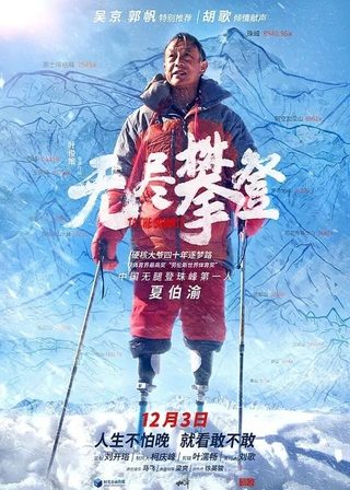 《無盡攀登》電影海報