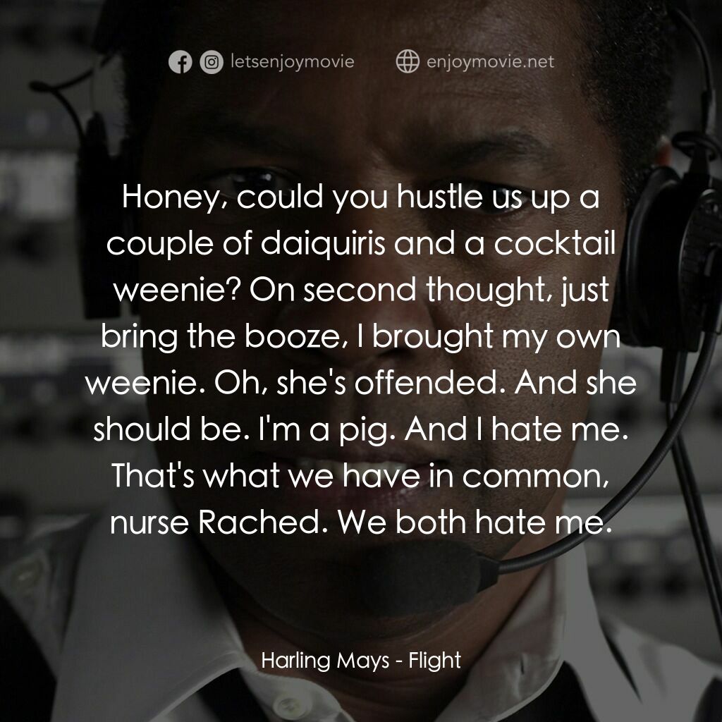 機密真相電影對白：Harling Mays:  Honey, could you hustle us up a couple of daiquiris and a cocktail