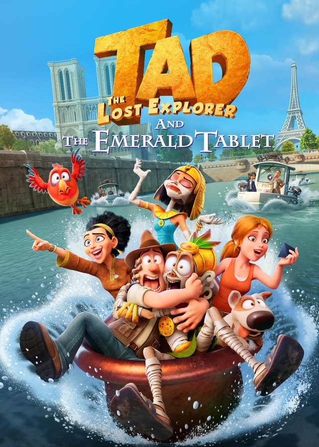 泰德：失落的探險與翠綠石碑電影海報