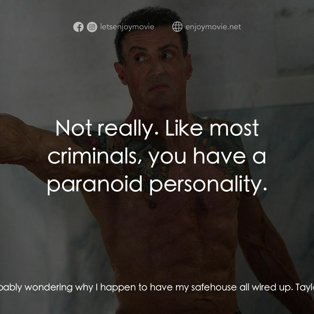 《重彈頭》經典台詞：James Bonomo:  You're probably wondering why I ...