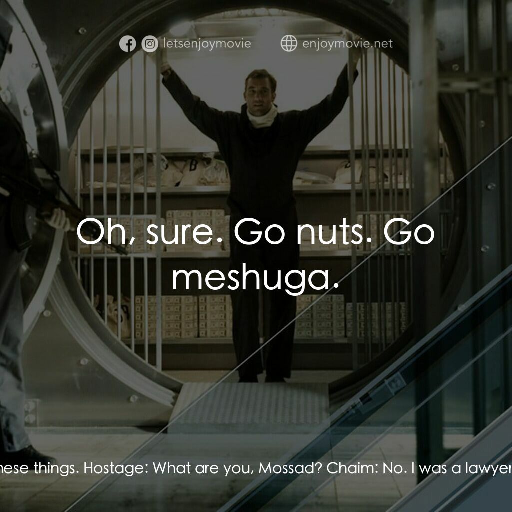 《臥底》經典台詞：Nancy Mann:  Do you think they're terrorists?  ...