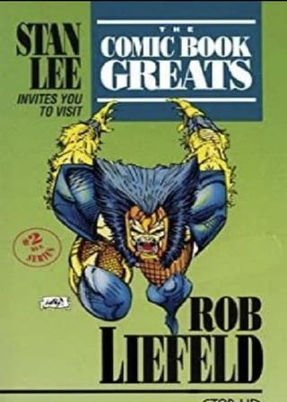 《The Comic Book Greats: Rob Liefeld》電影海報