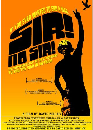 《Sir! No Sir!》電影海報