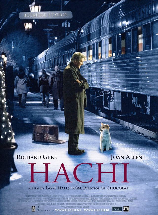 秋田犬八千電影海報