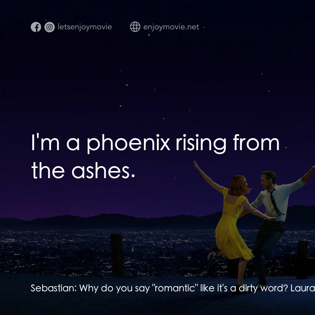 星聲夢裡人電影對白：Sebastian:  Why do you say 