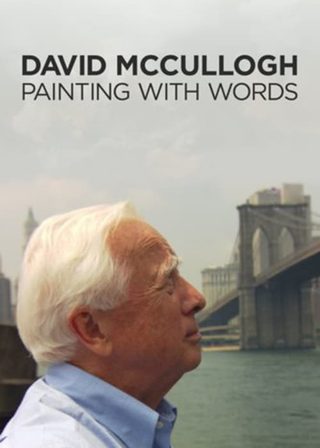《David McCullough: Painting with Words》電影海報