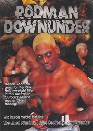 《Rodman Downunder》電影海報