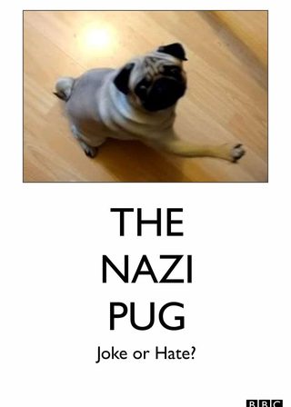 《The Nazi Pug: Joke or Hate?》電影海報