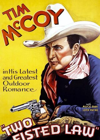 《Two-Fisted Law》電影海報