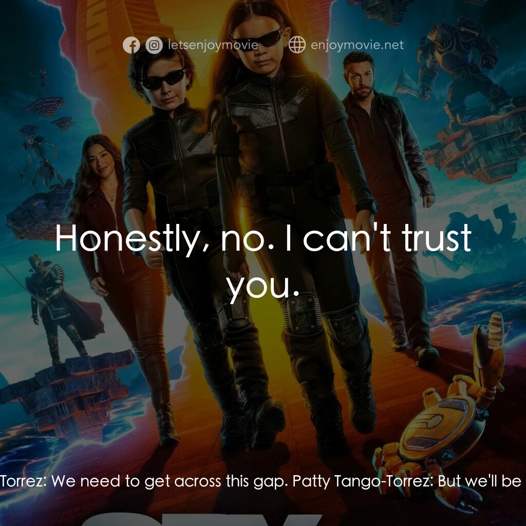 《小鬼大間諜：末日危機》經典台詞：Booming Voice:  Armageddon will launch in one minu ...