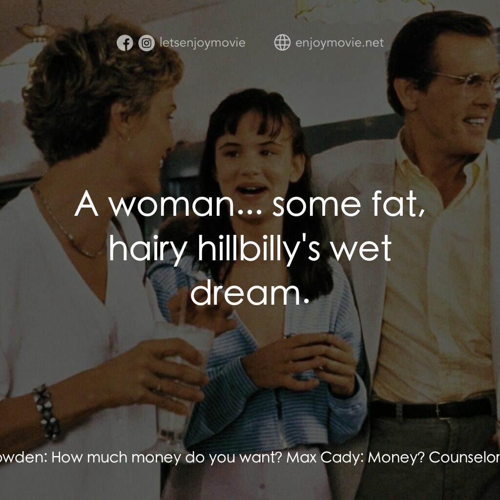 恐怖角電影對白：Max Cady:  So, here we are, two lawyers for all practical purposes talking shop. 