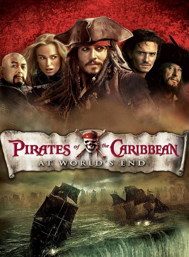 加勒比海盜:魔盜王終極之戰電影海報