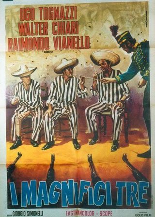 《I magnifici tre》電影海報