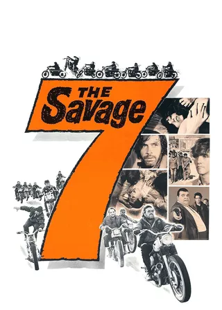 《The Savage Seven》電影海報