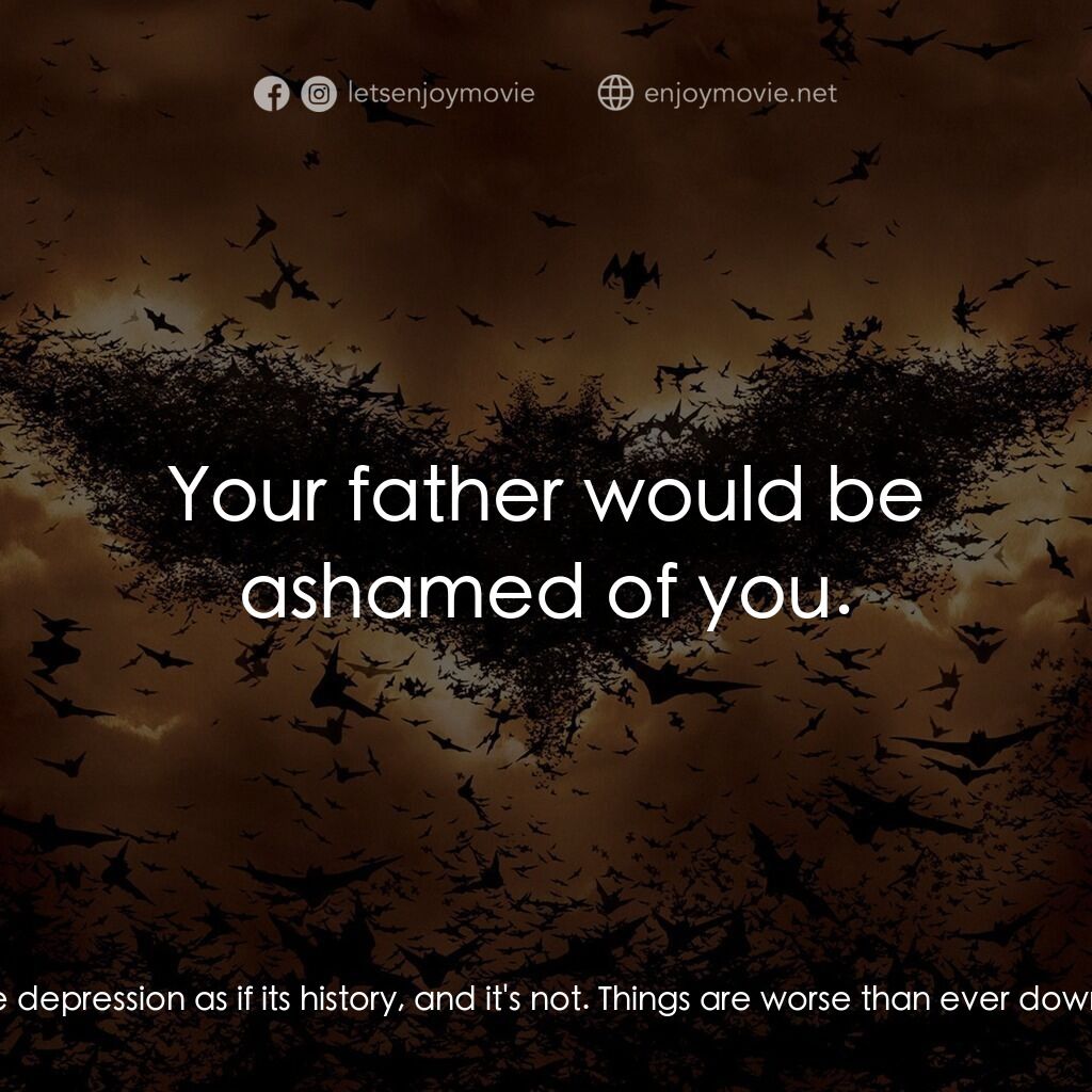 蝙蝠俠—俠影之謎電影對白：Rachel Dawes:  The DA couldn't understand why Judge Faden insisted on making the 