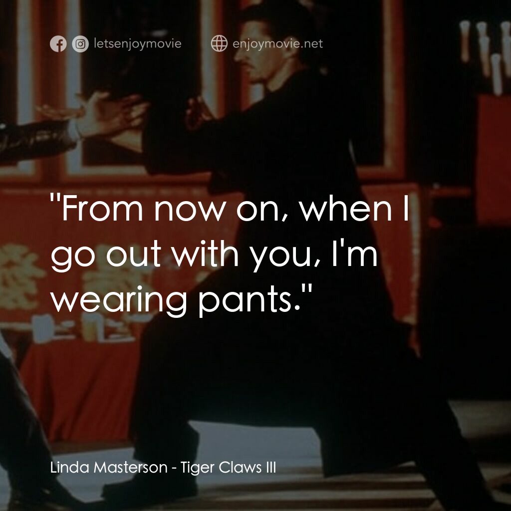 捍衞危機 3電影對白：Linda Masterson:  