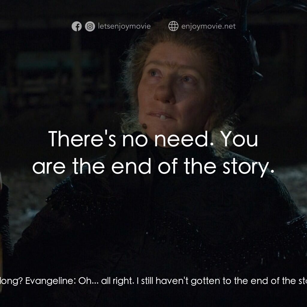 魔法褓母麥克菲電影對白：Nanny McPhee:  How's the reading coming along? Evangeline:  Oh... all right. I st
