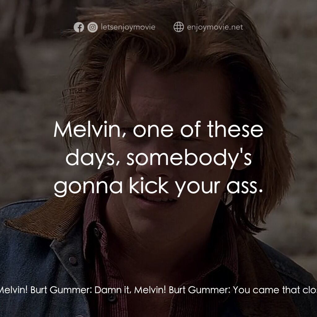 《深淵異形》經典台詞：Melvin Plug:  It's got me! It's got me! Wa ...