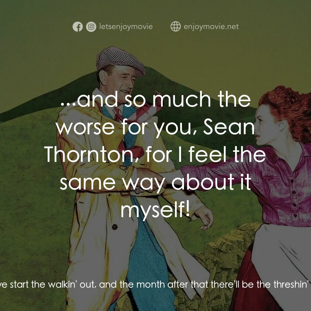 蓬門今始為君開電影對白：Thornton:  If anybody had told me six months ago that today I'd be in a graveyard