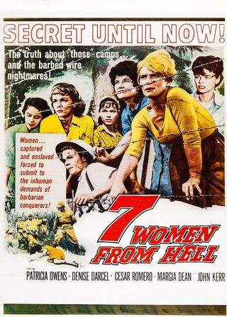 《Seven Women from Hell》電影海報